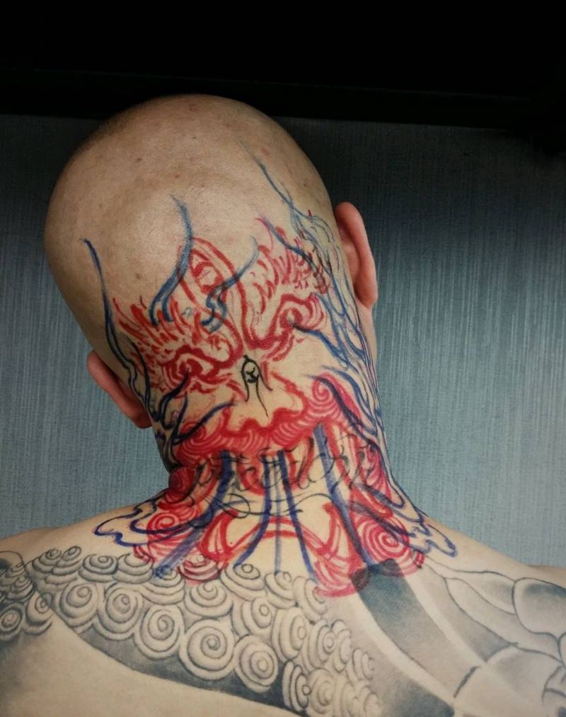 画完、慢慢研究纹身图片