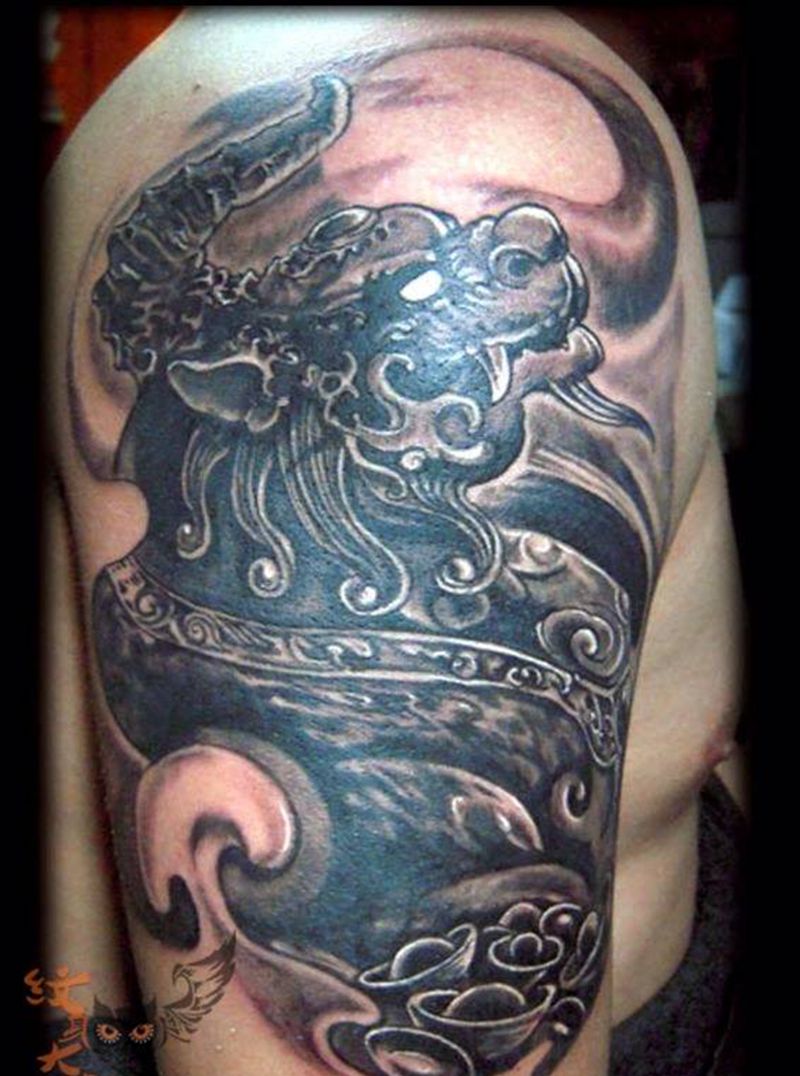 貔貅纹身图片