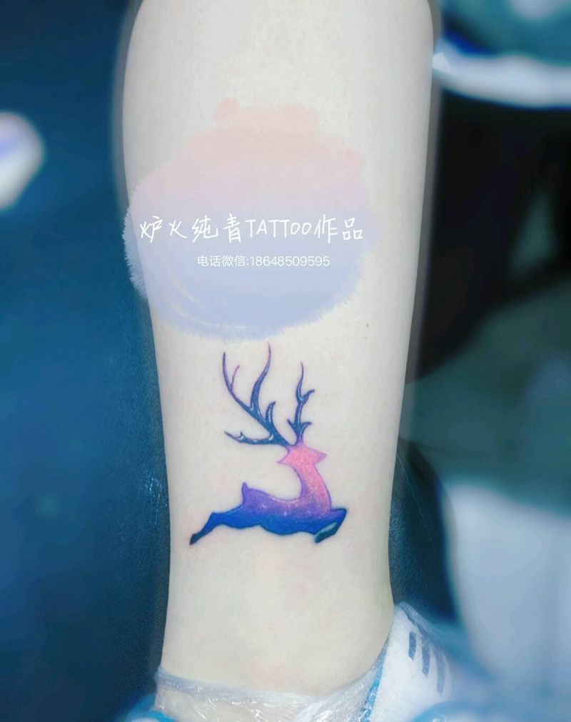 小图一枚纹身图片