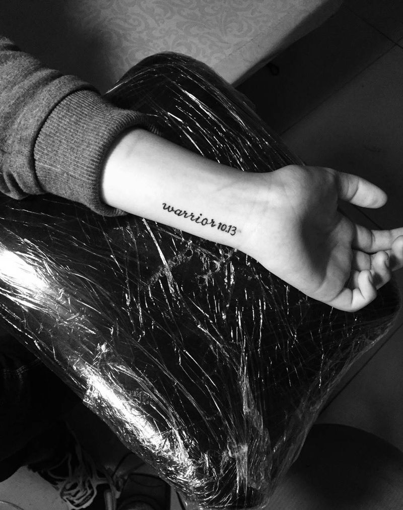 小清新走一组纹身图片