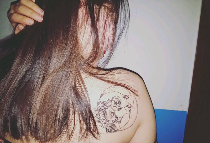 美图 美女 纹身纹身图片