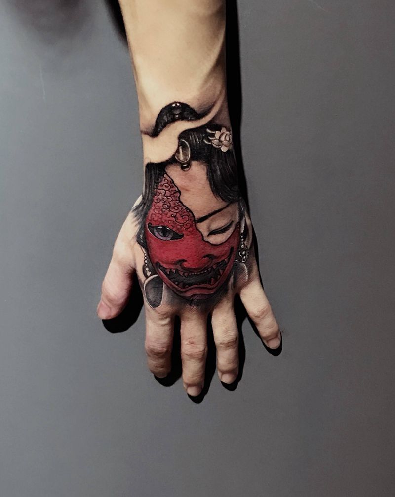 【鬼姬】纹身图片