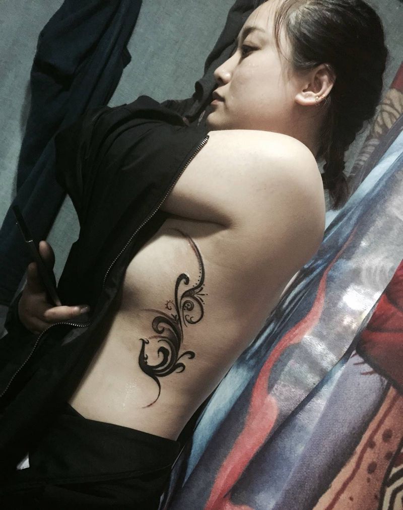 美美的纹身图片