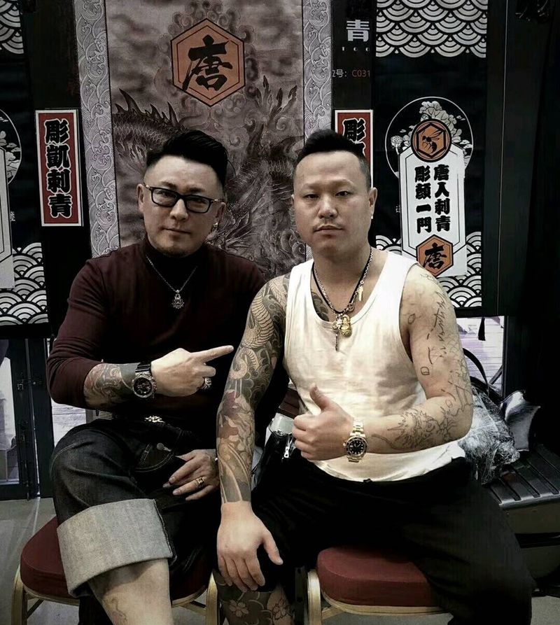 雕颜一门，雕凯老师纹身图片