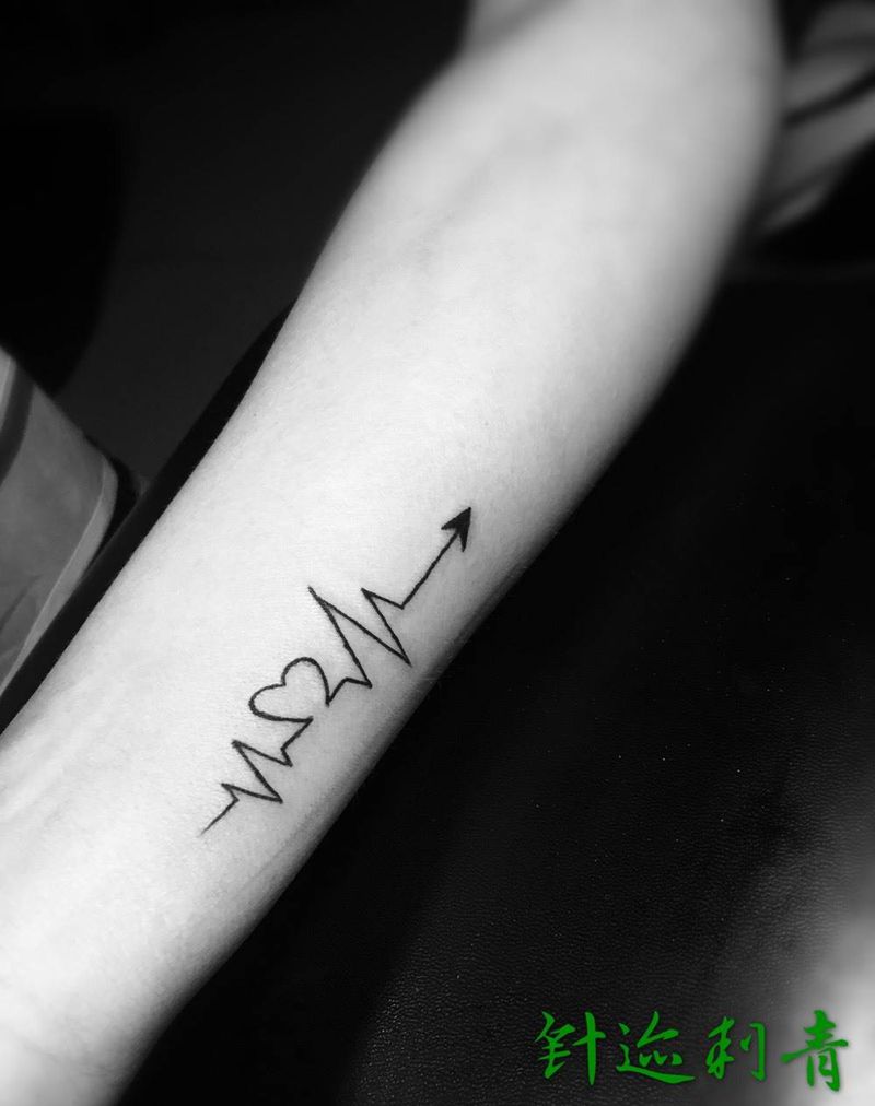 小清新字母纹身图片