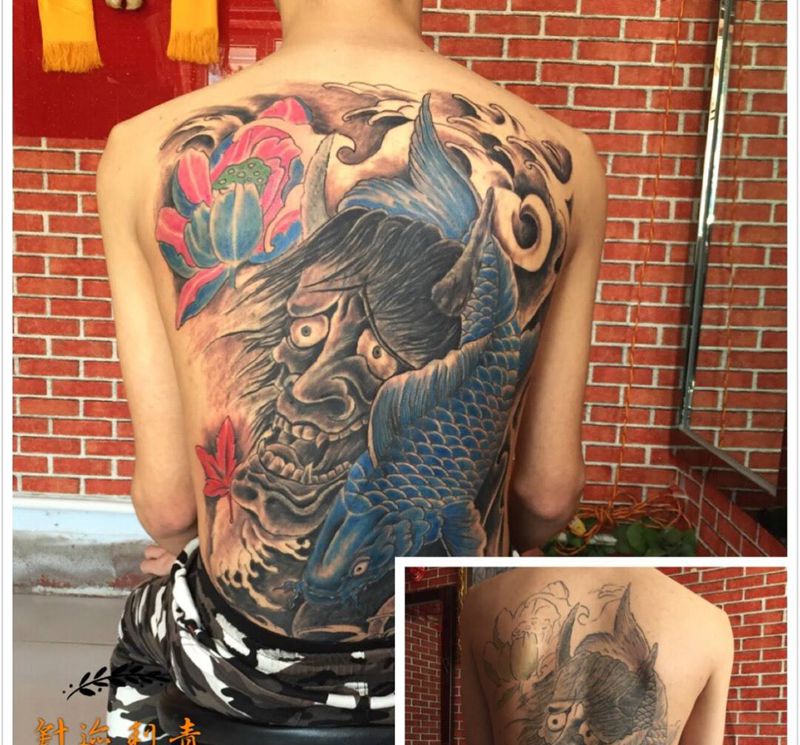 般若修改纹身图片