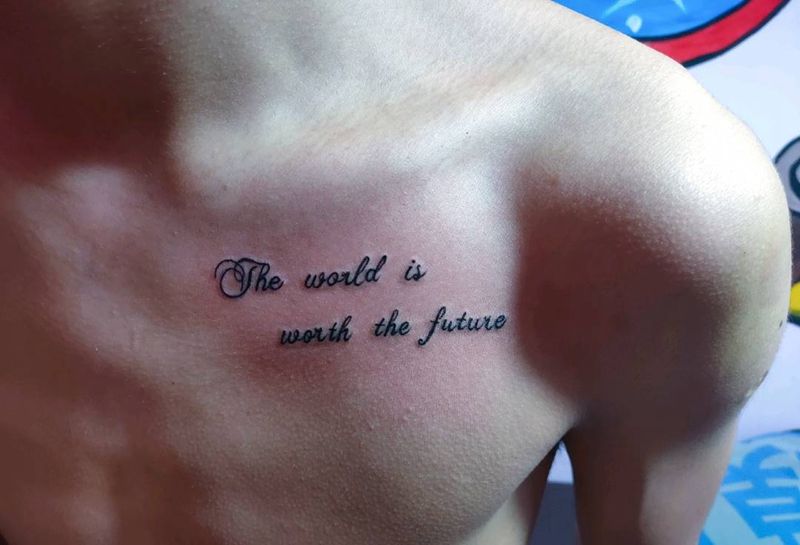 英文纹身图片_花体字纹身图案