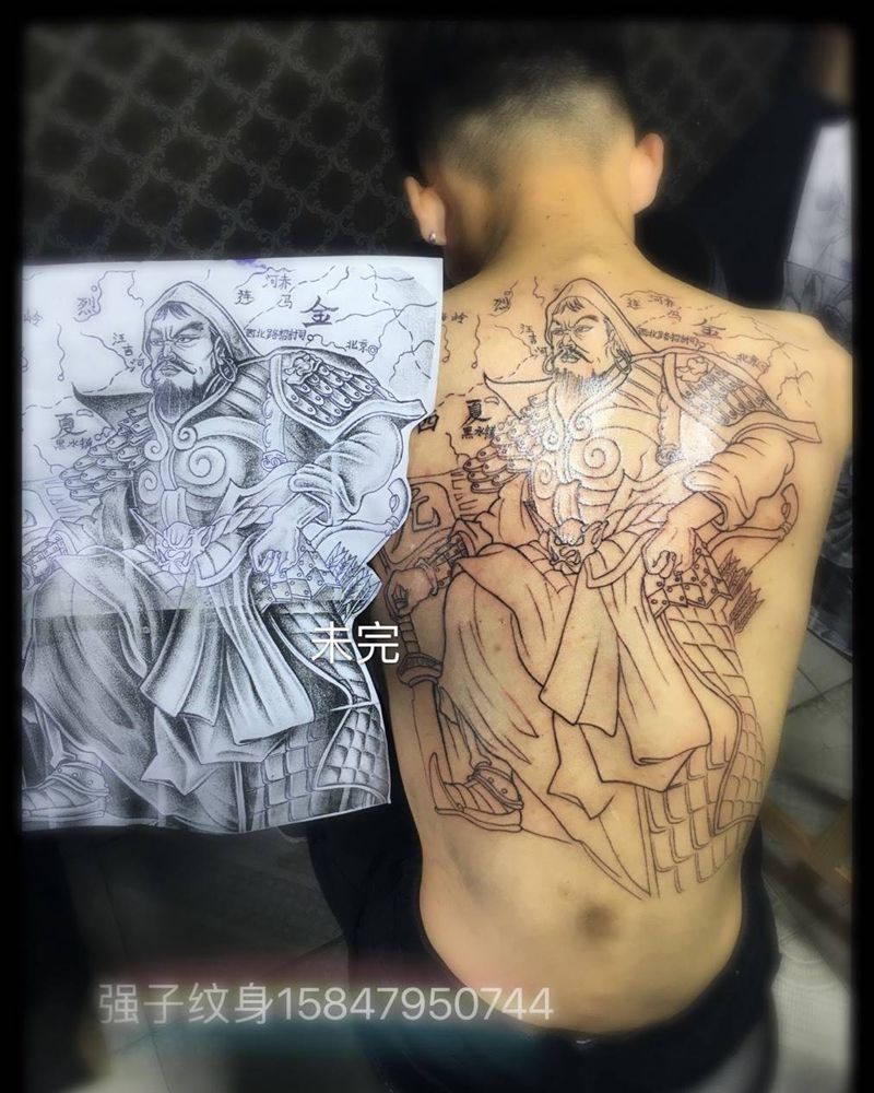 成吉思汗纹身图片