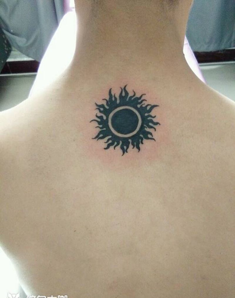 太阳图腾纹身图片