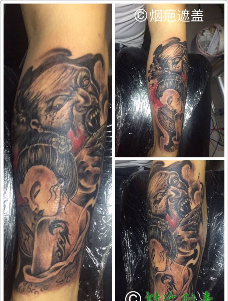 判官纹身图片