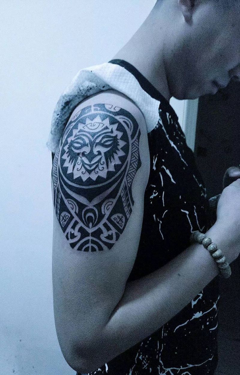 玛雅图腾纹身图片