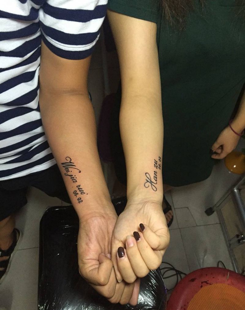 情侣纹身纹身图片