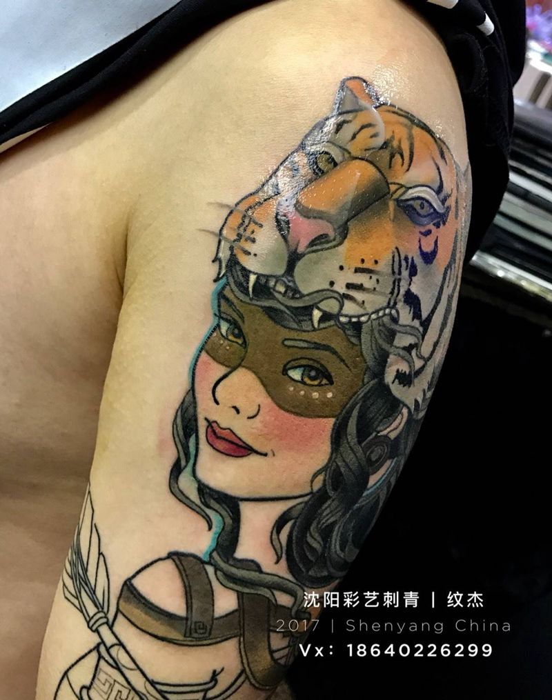 Newschool纹身图片