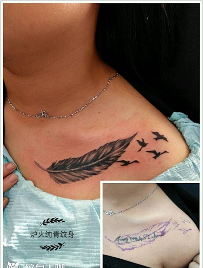 遮盖纹身纹身图片