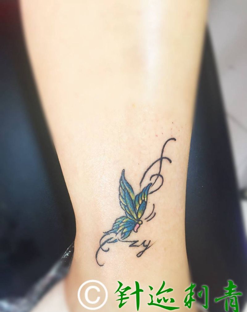 蝴蝶纹身图片