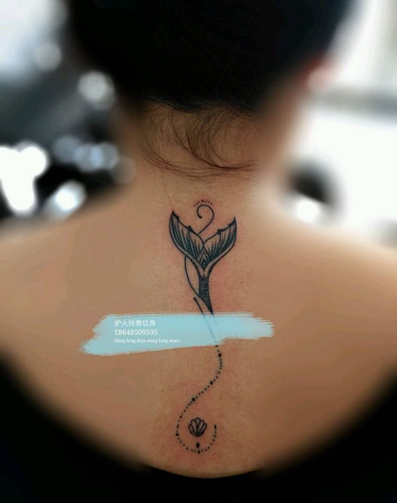 美人鱼纹身图片