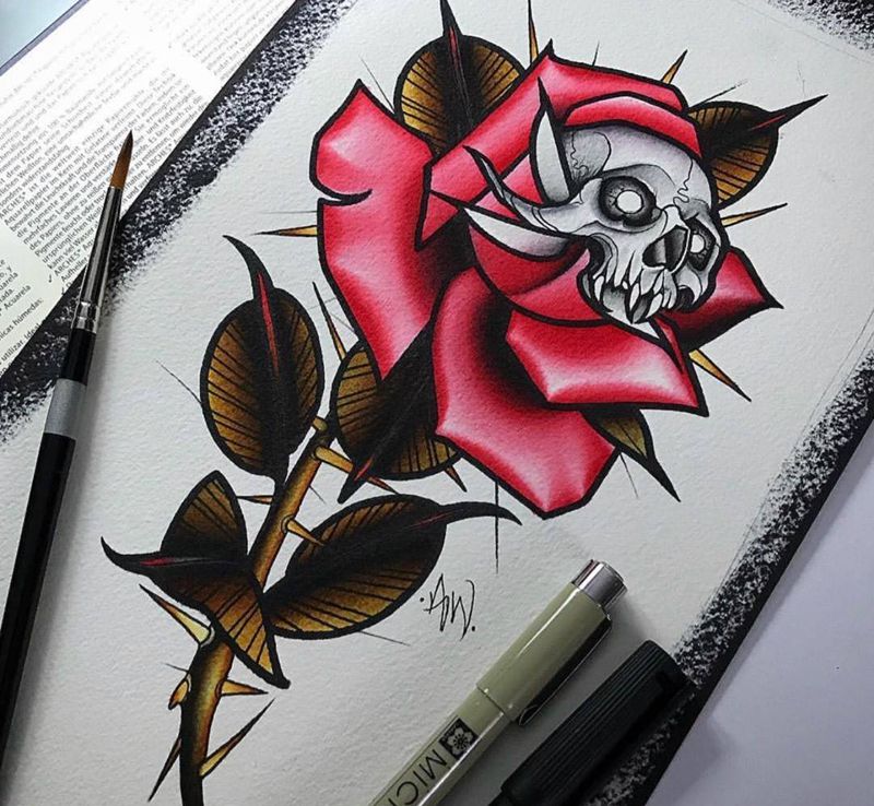 彩艺推荐...old纹身图片