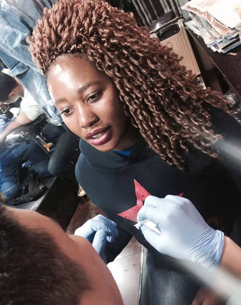 沈阳彩艺刺青团队纹身图片