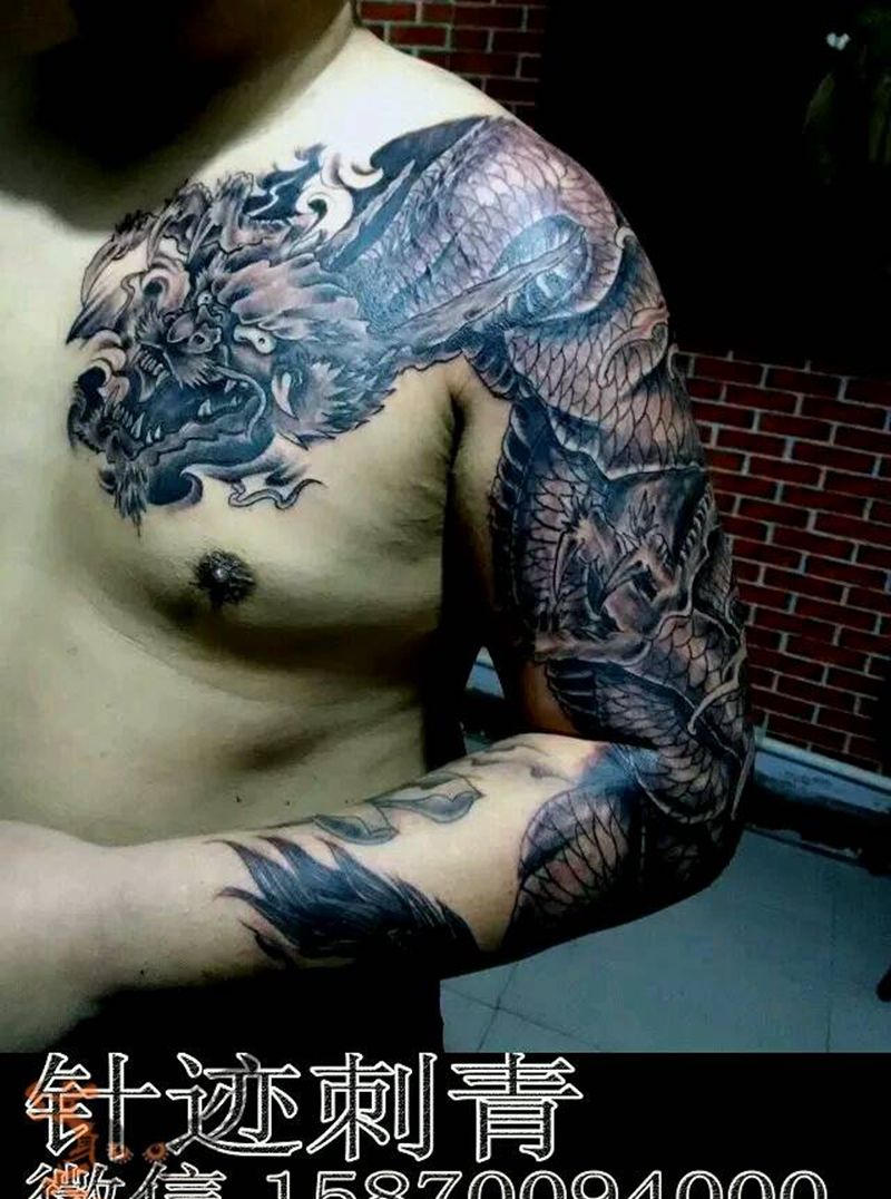 针迹出品纹身图片