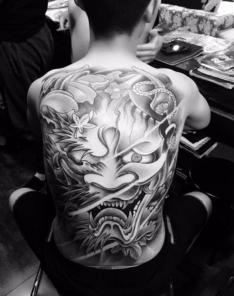 般若完成纹身图片