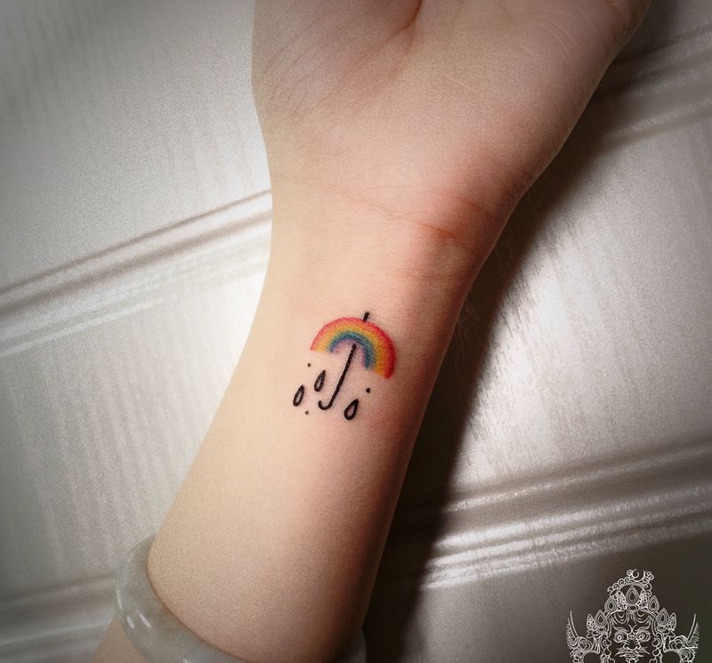 小清新纹身图片_手臂小清新纹身图案