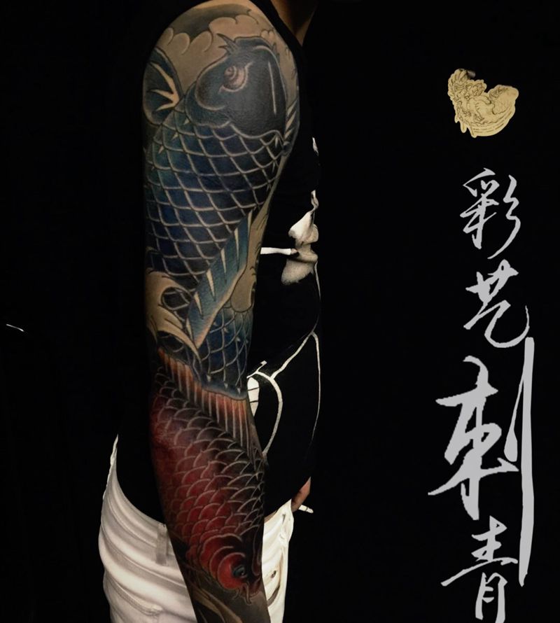 店内作品 老传统纹身图片_手臂老传统纹身图案