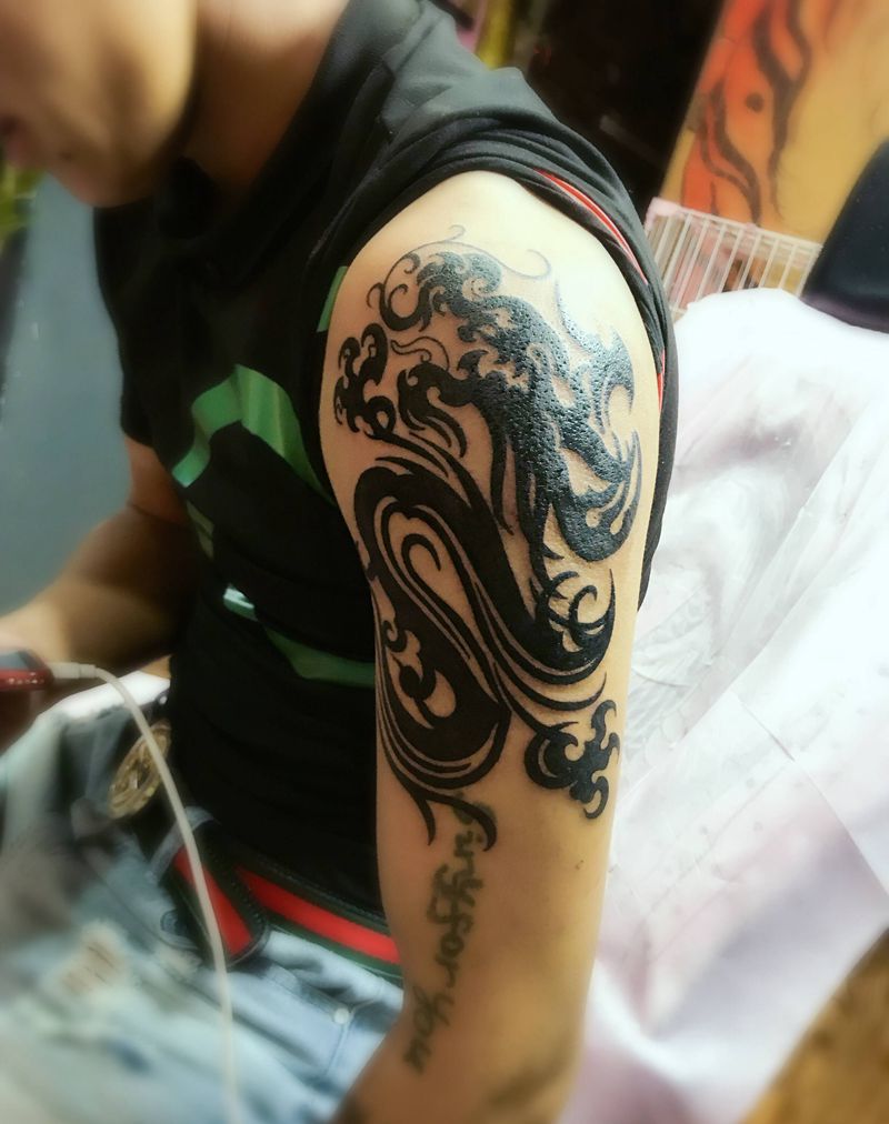 图腾纹身图片_手臂纹身图案