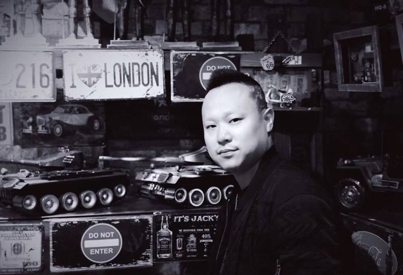 介绍下... 彩艺刺青...(鹤莲一门 纹杰)纹身图片_背部手臂老传统新传统纹身图案