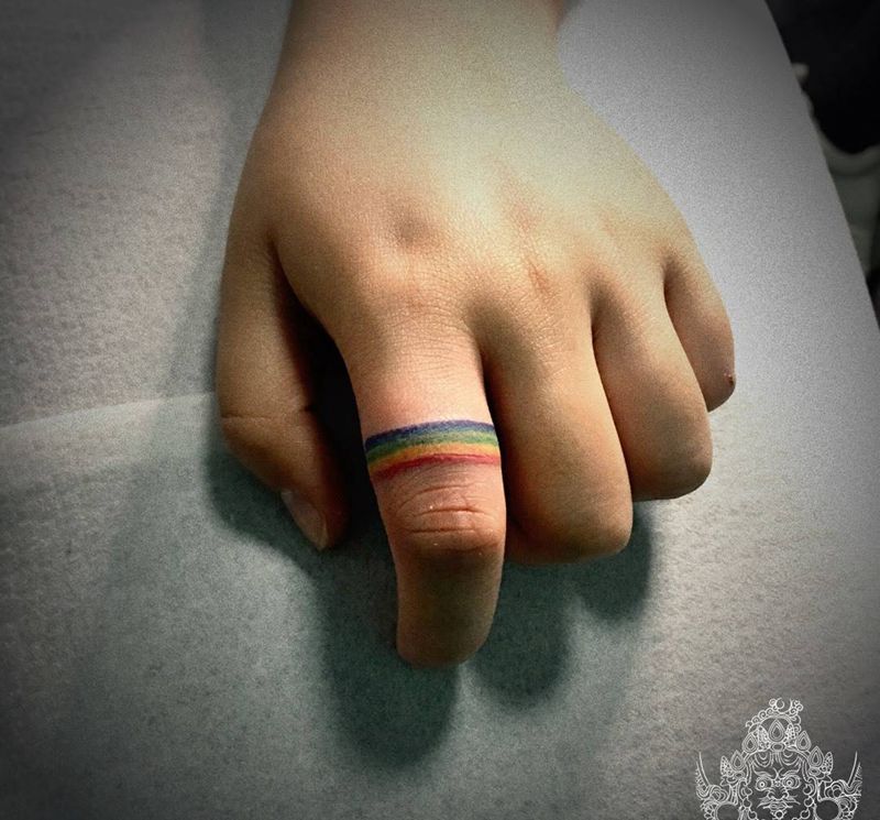 小清新纹身图片_手部小清新纹身图案