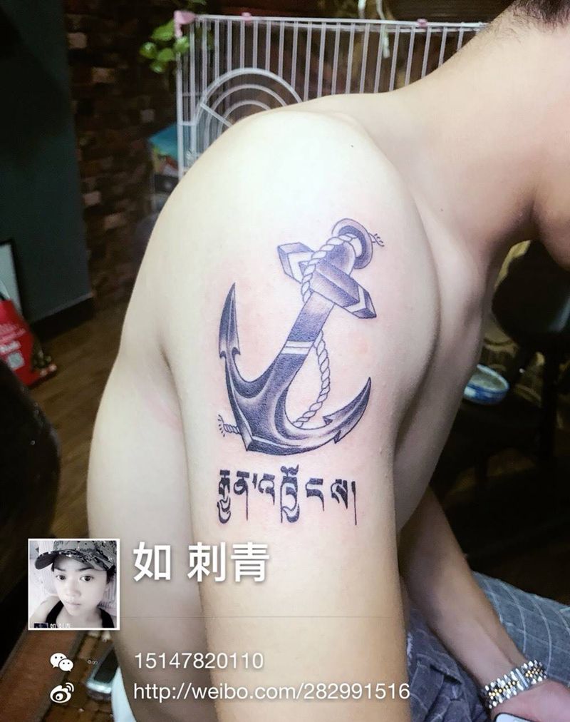 船⚓️纹身图片