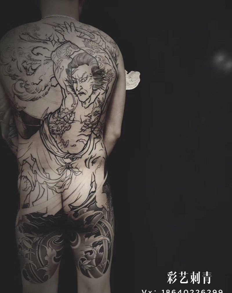 店内作品，未完待续纹身图片