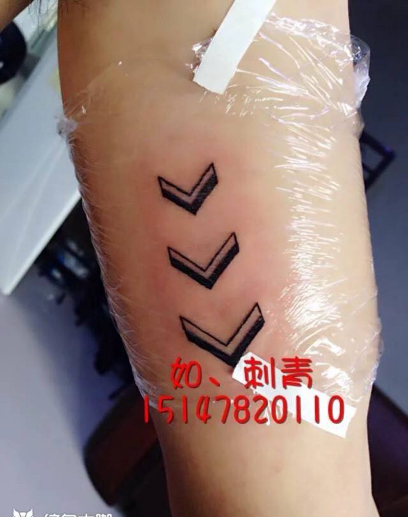 小清新纹身图片