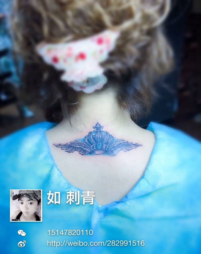 皇冠纹身图片
