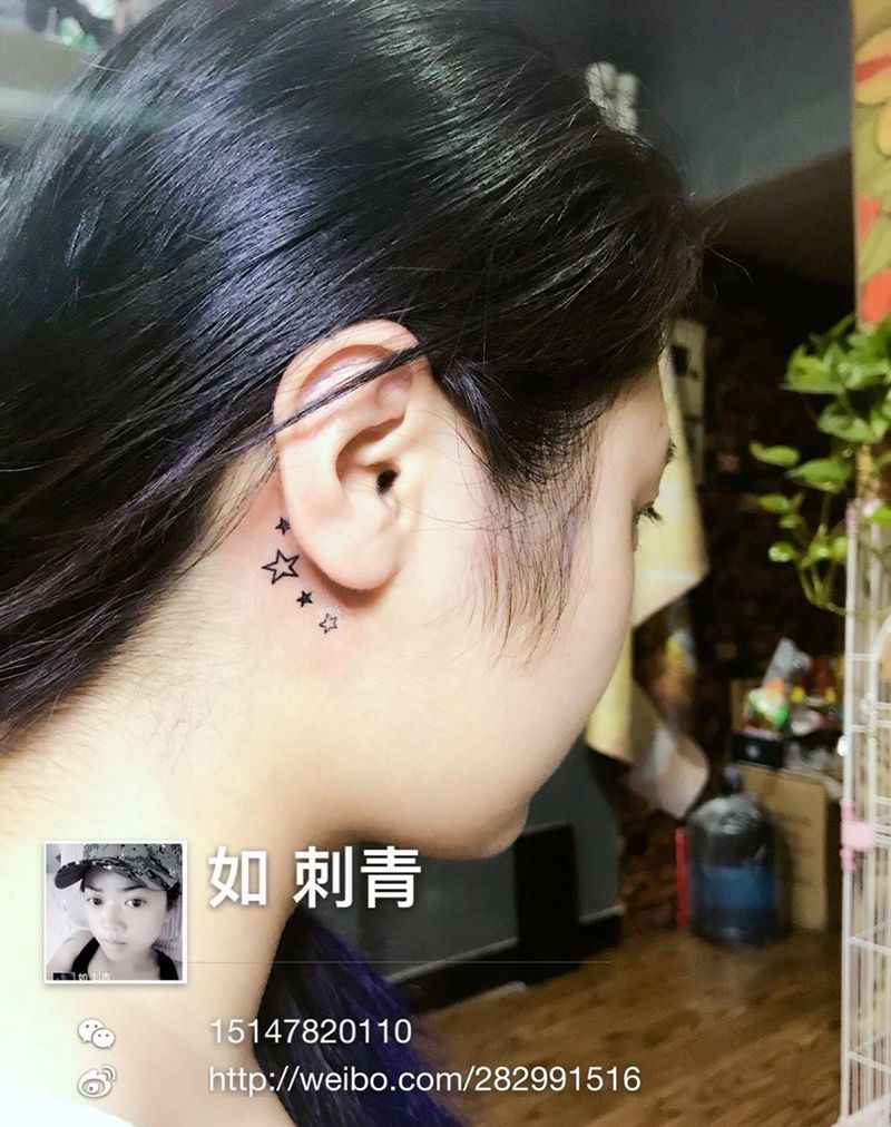 小清新纹身图片