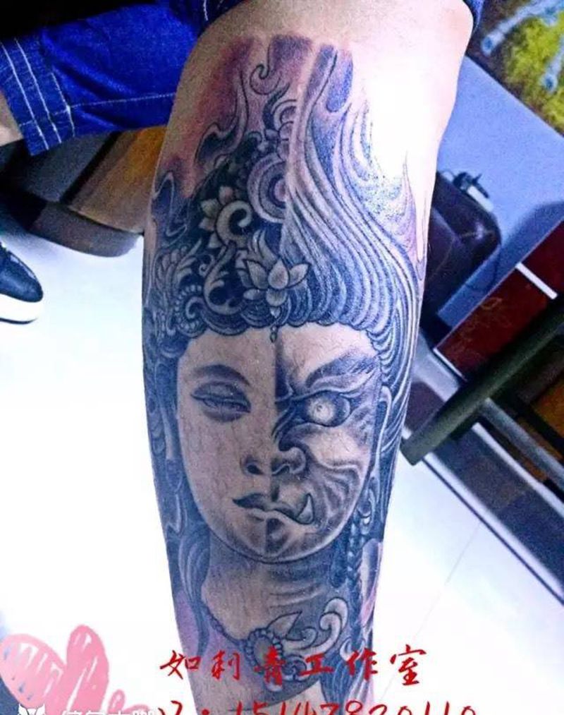 一念之间 未完纹身图片