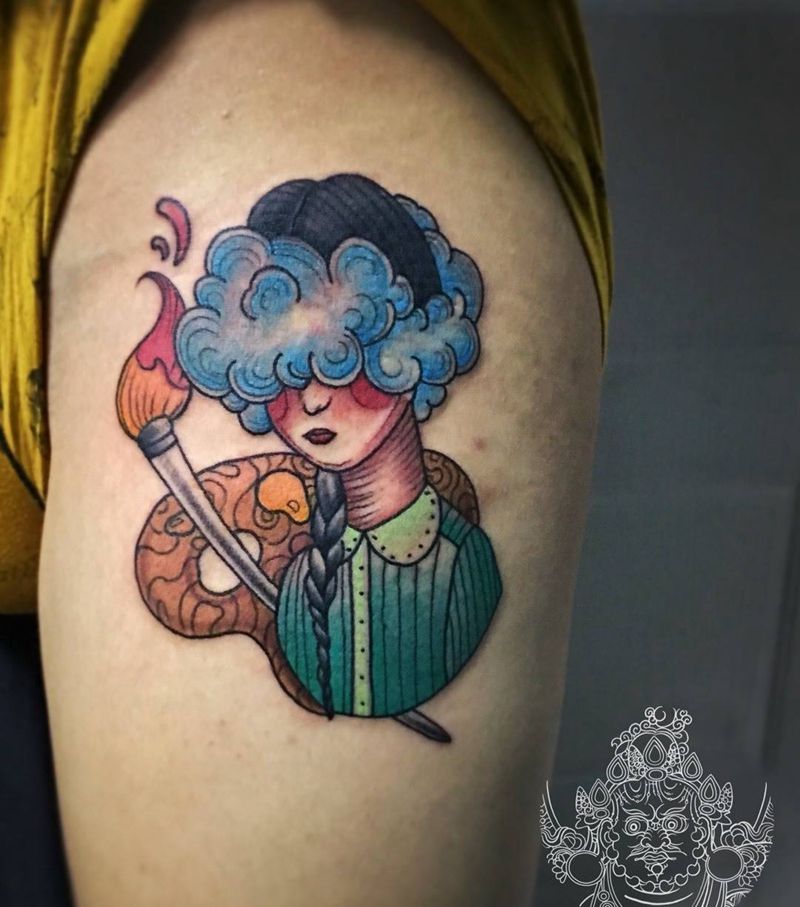 店内小图纹身图片