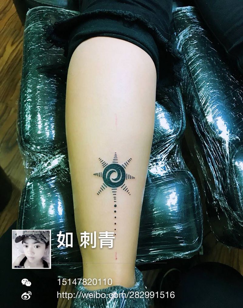 小清新纹身图片