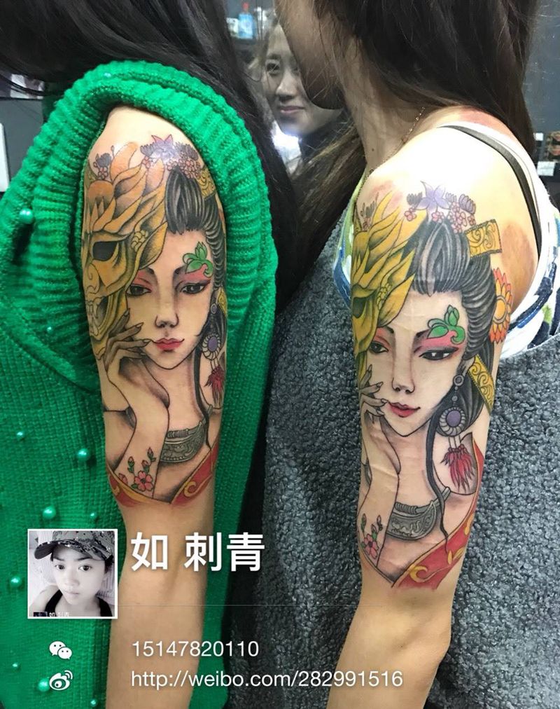 双胞胎纹身图片