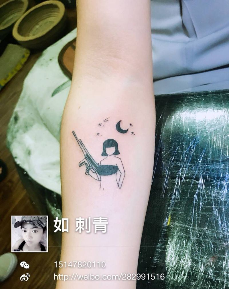 小清新纹身图片