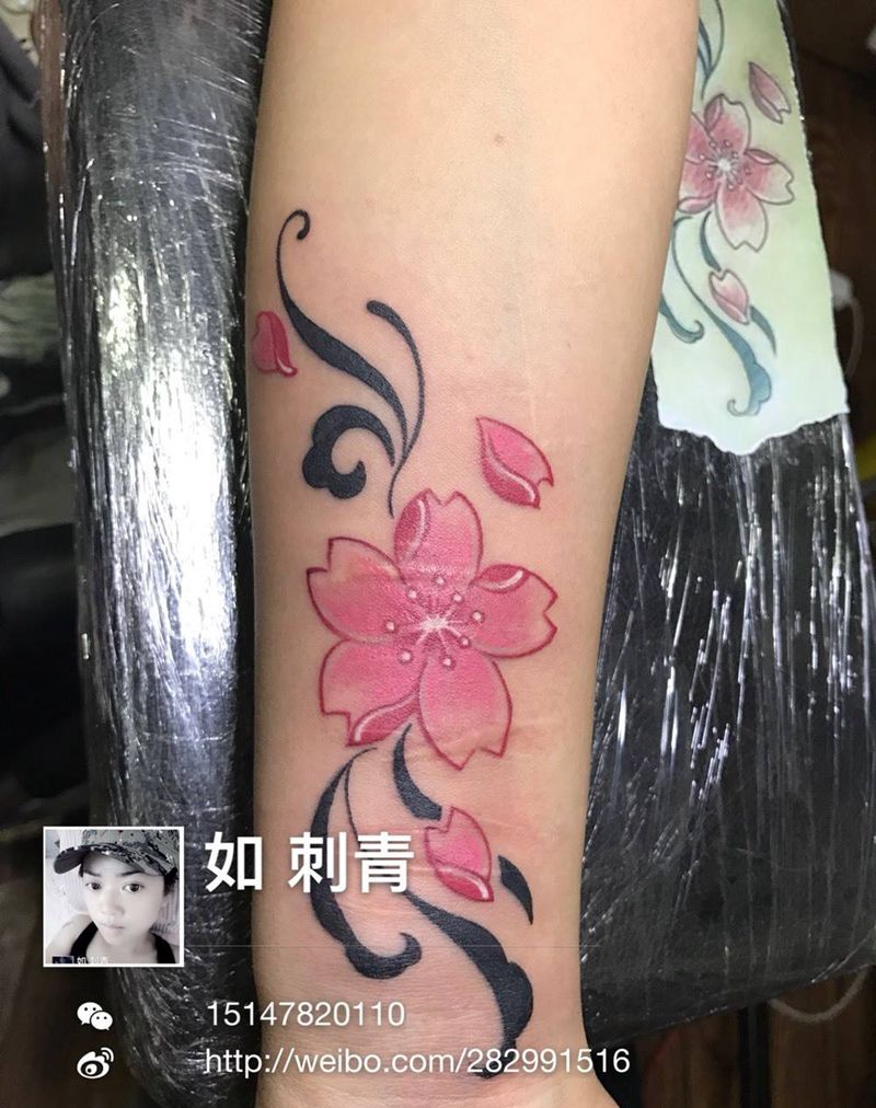 疤痕覆盖纹身图片