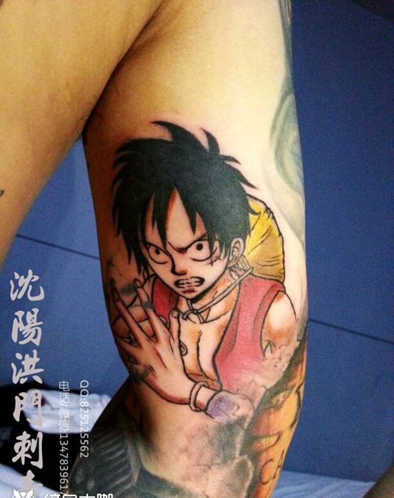 one piece纹身图片