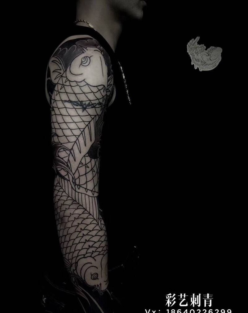 老传统花臂,未完待续纹身图片_手臂老传统纹身图案