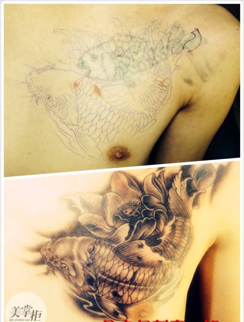 覆盖纹身图片
