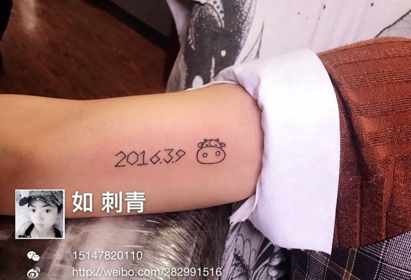 小清新纹身图片