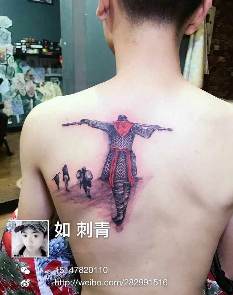 大话西游纹身图片