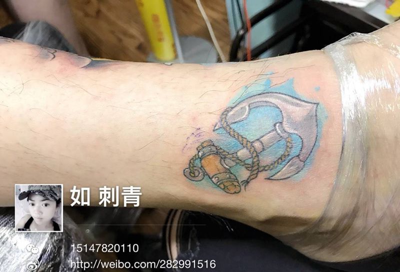 疤痕覆盖纹身图片