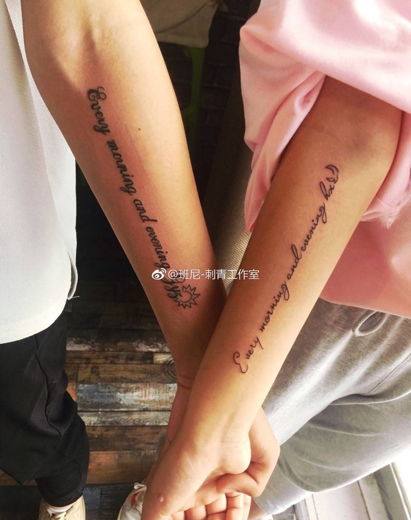 情侣纹身图片