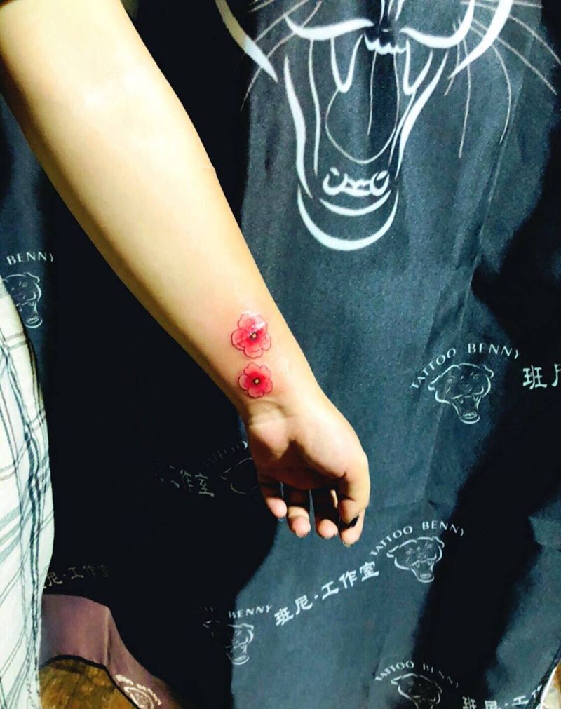 遮盖疤痕纹身图片