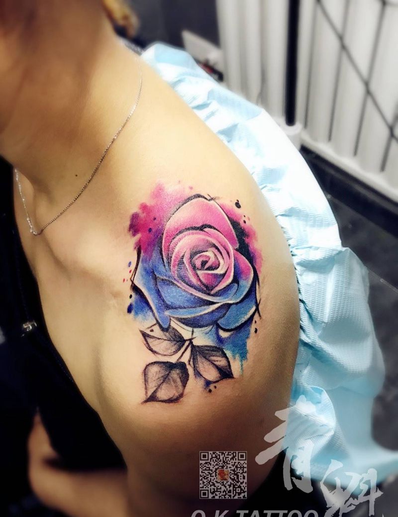 胎记遮盖纹身图片