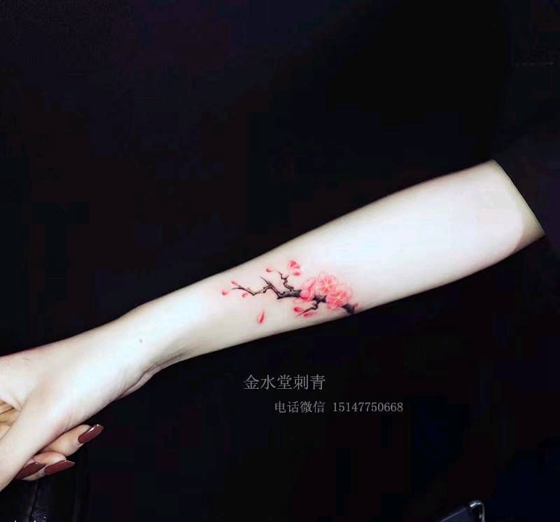 国风小清新纹身图片_手臂纹身图案